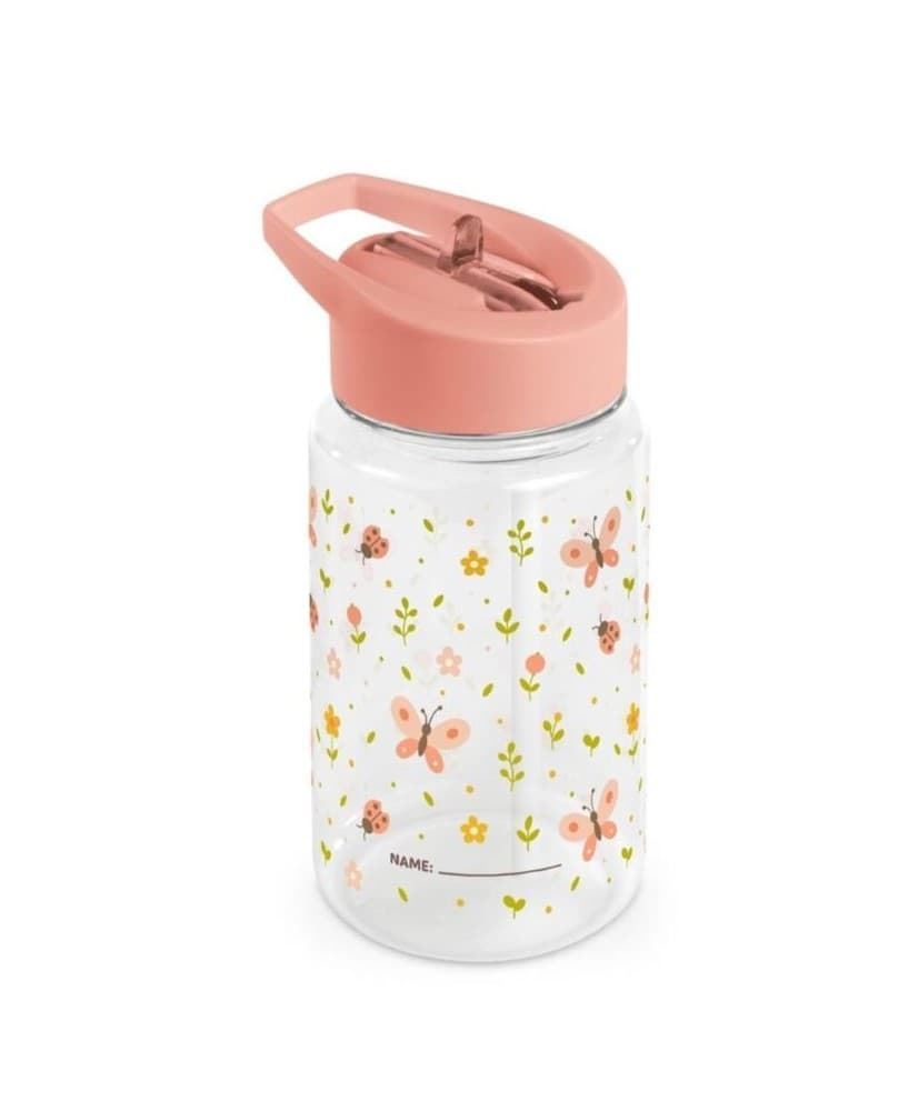 Botella con Pajita Miniland 450 ml - Imagen 1