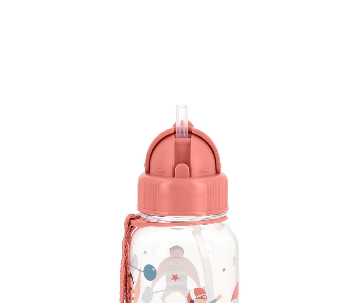Botella de Plástico con Pajita Circus Show - Imagen 2