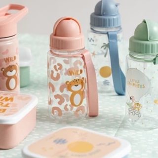 Botella de Tritán con Pajita y Colgador Saro - Imagen 1