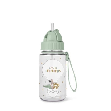 Botella de Tritán con Pajita y Colgador Saro - Imagen 2