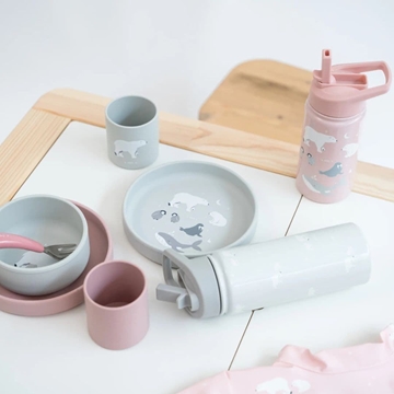 Botella Térmica con Pajita 350 ml Saro - Imagen 1