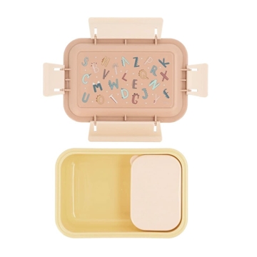 Caja Almuerzo Bento Funny Letters - Imagen 2