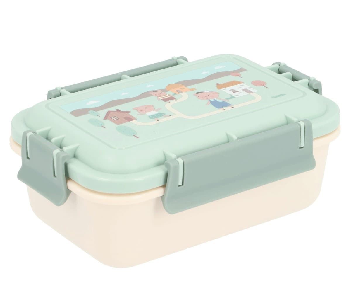 Caja Almuerzo Bento The Three Little Pigs - Imagen 1