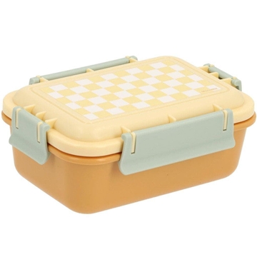 Caja Almuerzo Bento Yellow chess - Imagen 1