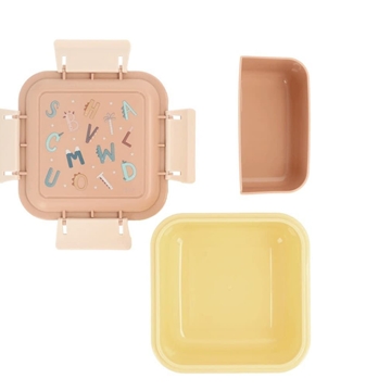 Caja Almuerzo Grande Funny Letters - Imagen 2