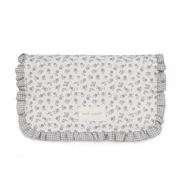 Cambiador Little Bloom Flor Gris - Imagen 1