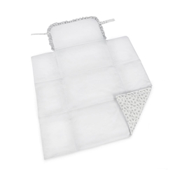 Cambiador Little Bloom Flor Gris - Imagen 2