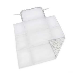 Cambiador Little Bloom Flor Gris - Imagen 2