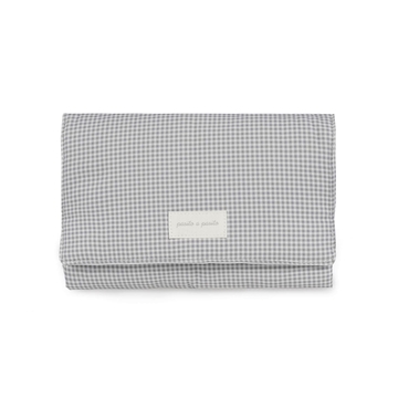 Cambiador Little Bloom Vichy Gris - Imagen 1