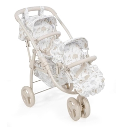 Carrito Gemelar para Muñecas Nara - Imagen 1