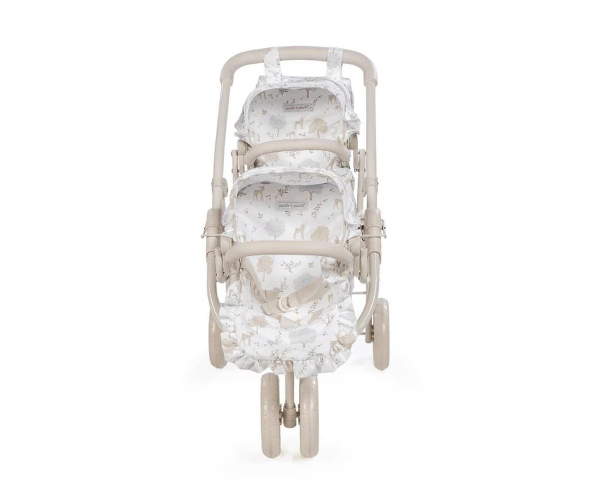 Carrito Gemelar para Muñecas Nara - Imagen 3