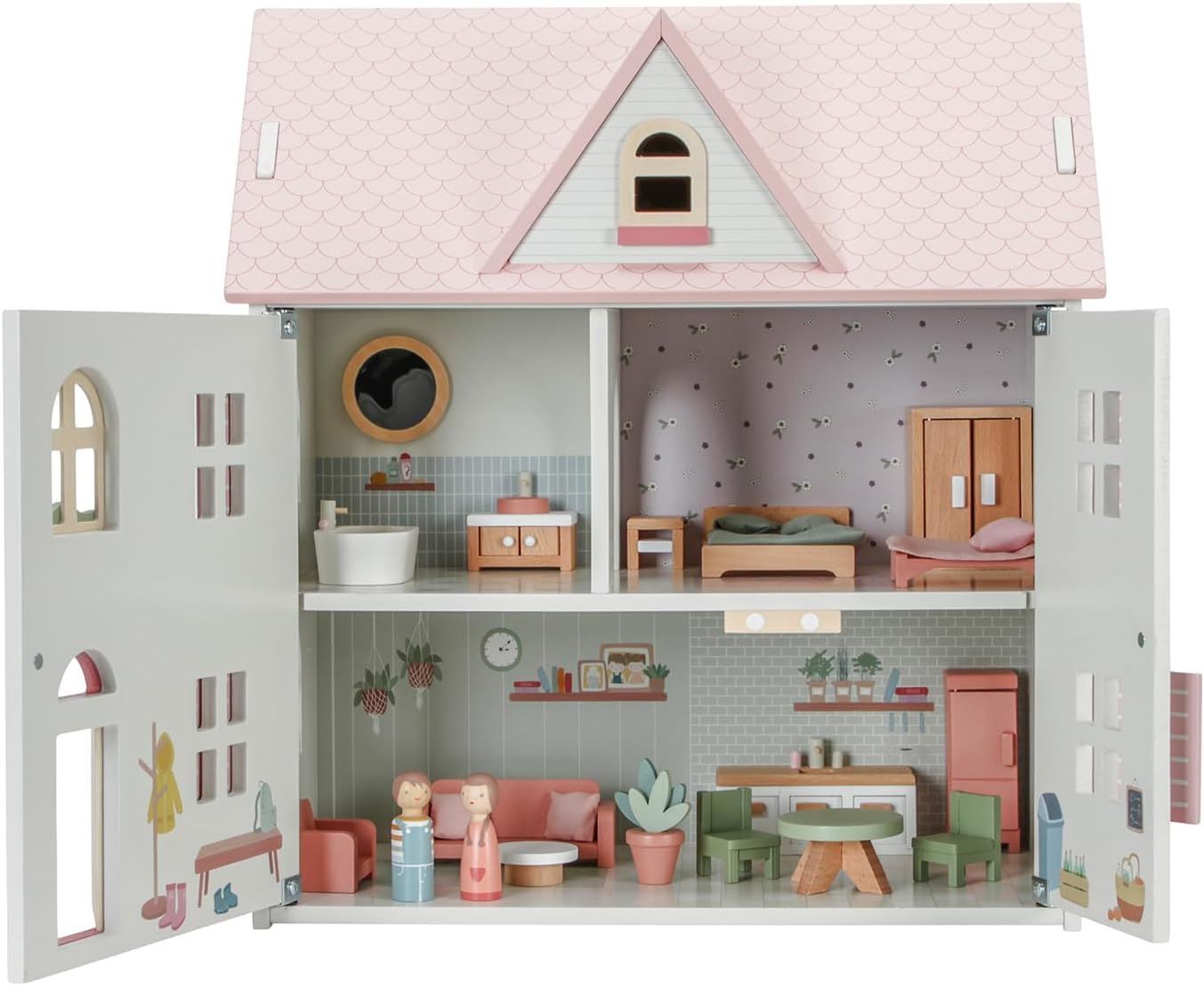 Casa de Muñecas de Madera - Imagen 2