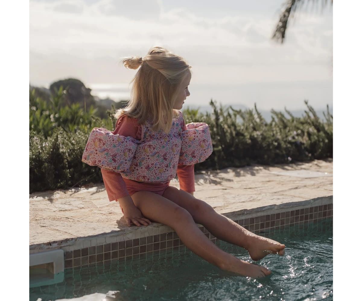 Chaleco con Manguitos Dreamy Mermaid 3-6 Años - Imagen 3