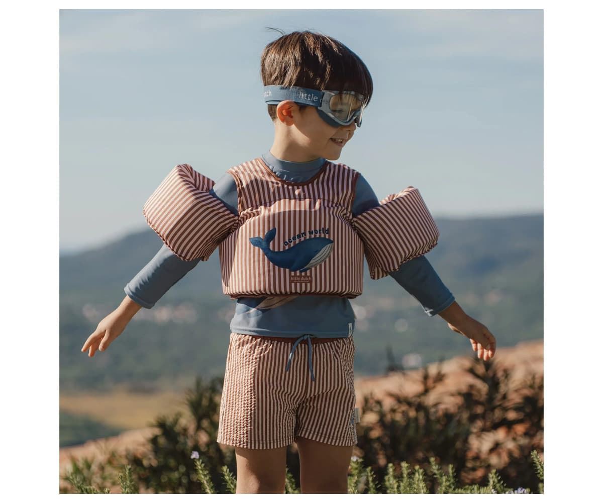 Chaleco con Manguitos Ocean World Blue 3-6 Años - Imagen 3