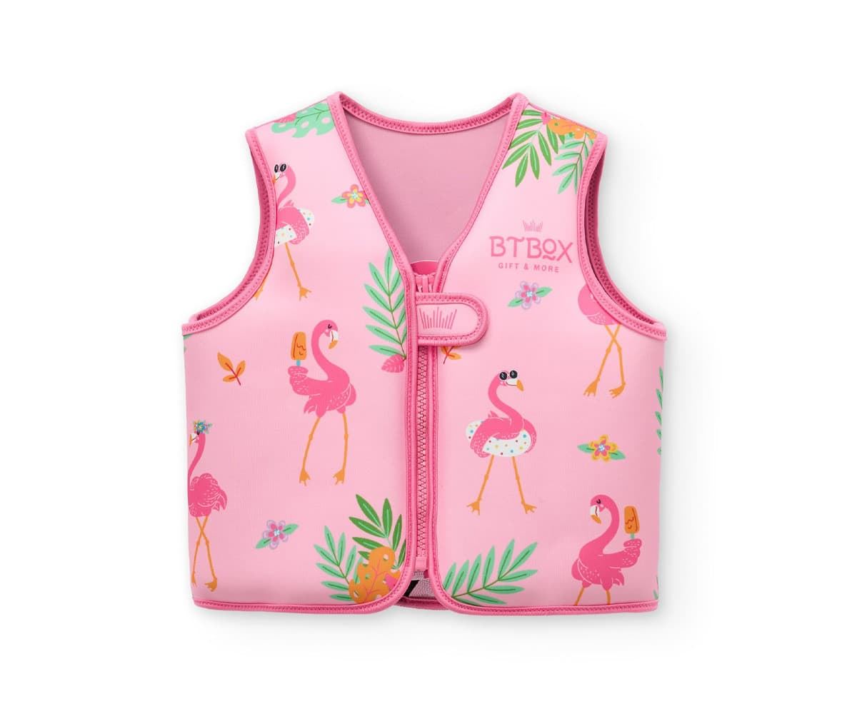 Chaleco Flotador aprendizaje Flamingos - Imagen 1