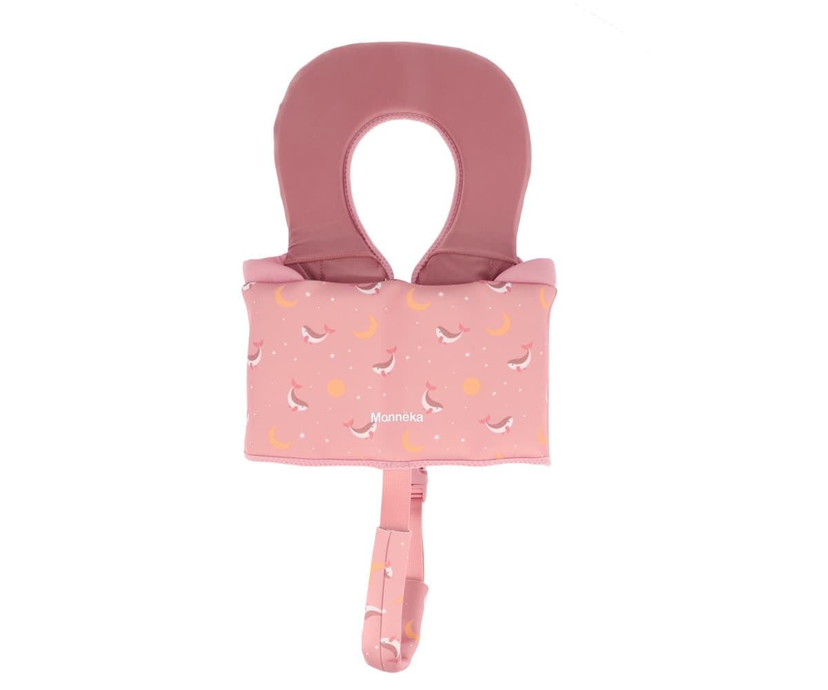 Chaleco Flotador Aprendizaje Whale Pink 1-2 Años - Imagen 2