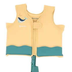 Chaleco Flotador Aprendizaje Whale Teal - Imagen 1