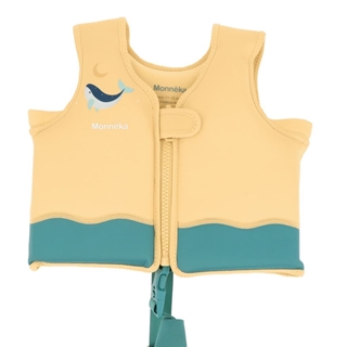 Chaleco Flotador Aprendizaje Whale Teal - Imagen 1