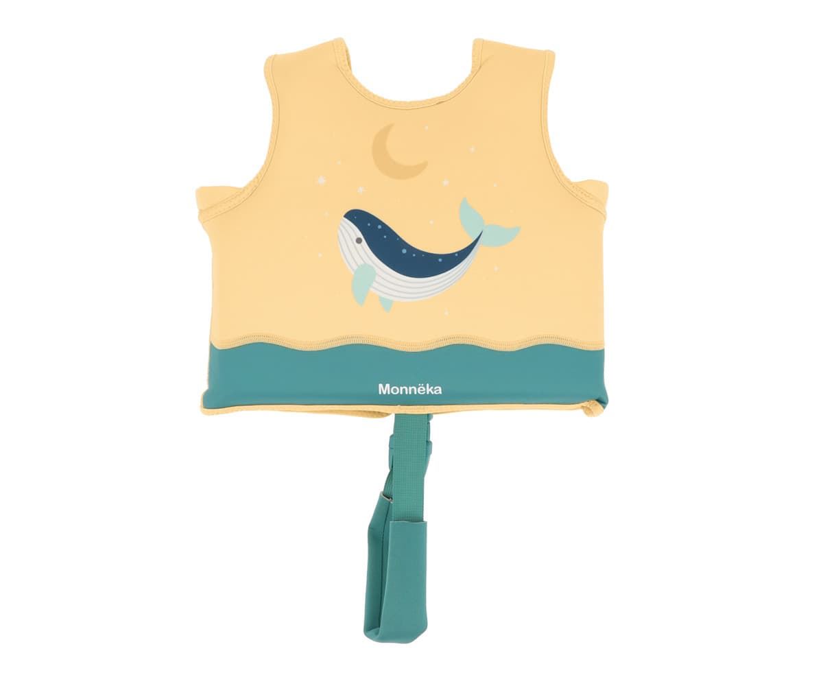 Chaleco Flotador Aprendizaje Whale Teal - Imagen 2