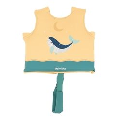 Chaleco Flotador Aprendizaje Whale Teal - Imagen 2