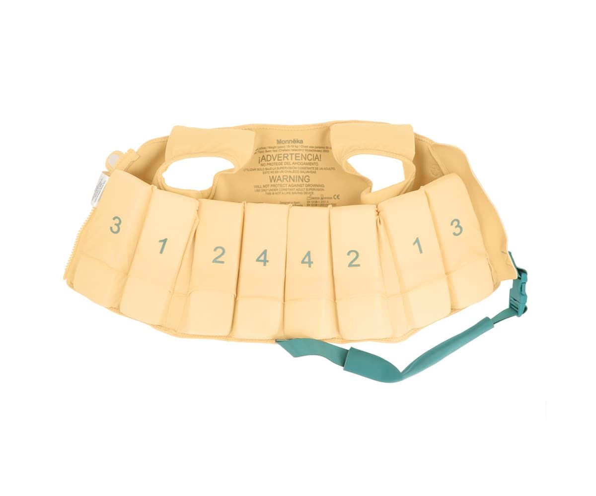 Chaleco Flotador Aprendizaje Whale Teal - Imagen 3