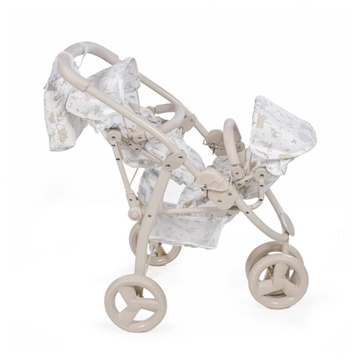 COCHECITO GEMELAR DE MUÑECAS NARA - Imagen 2