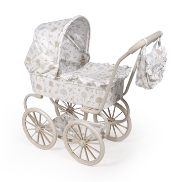 COCHECITO MUÑECAS RUEDAS GRANDES NARA - Imagen 1