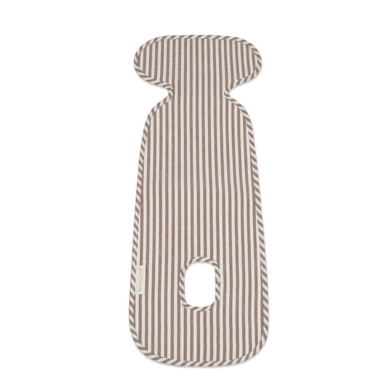 Colchoneta Auto Praliné Rayas Moka - Imagen 2