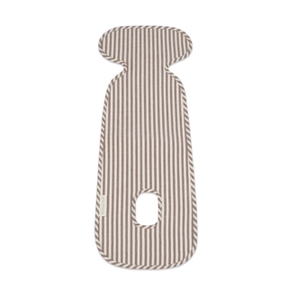 Colchoneta Auto Praliné Rayas Moka - Imagen 2