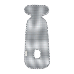 Colchoneta Auto Praliné Vichy Matcha - Imagen 2