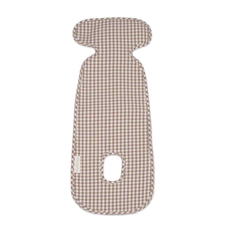 Colchoneta Auto Praliné Vichy Moka - Imagen 2