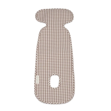 Colchoneta Auto Praliné Vichy Moka - Imagen 2