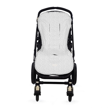 Colchoneta Little Bloom Flor Gris - Imagen 1