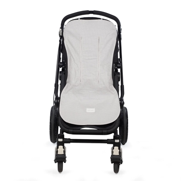 Colchoneta Little Bloom Vichy Gris - Imagen 1