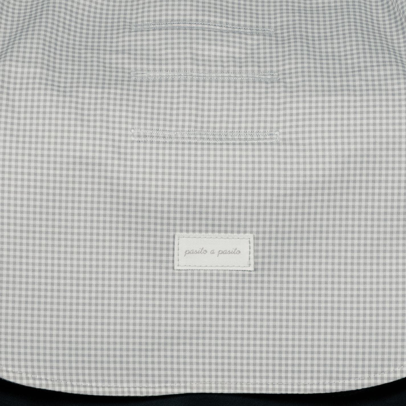 Colchoneta Little Bloom Vichy Gris - Imagen 4