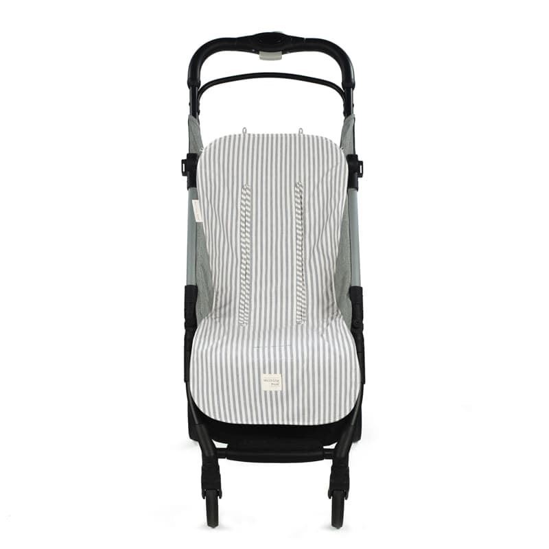 Colchoneta Praliné Rayas Matcha - Imagen 3