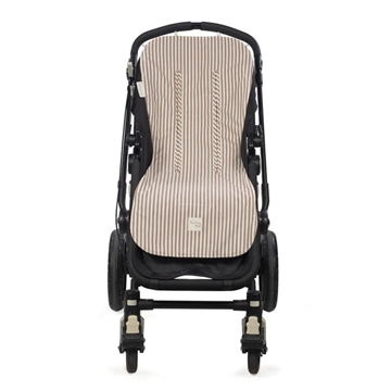 Colchoneta Praliné Rayas Moka - Imagen 1