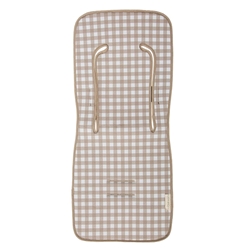 Colchoneta Recta Vichy Lino - Imagen 1