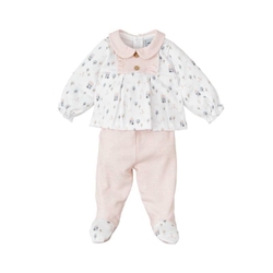 Conjunto Bebé Alerce Rosa - Imagen 1