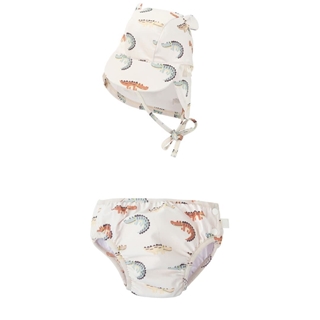 Conjunto de Bañador Pañal + Gorrito Caimán - Imagen 1