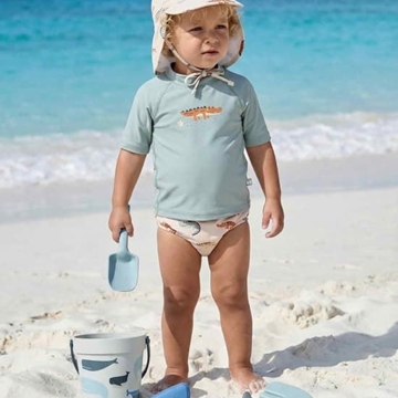 Conjunto de Bañador Pañal + Gorrito Caimán - Imagen 2