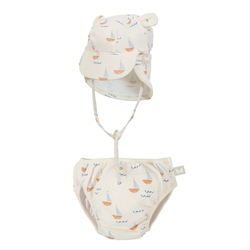 Conjunto de Bañador Pañal + Gorrito Calypso - Imagen 1