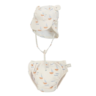 Conjunto de Bañador Pañal + Gorrito Calypso - Imagen 1