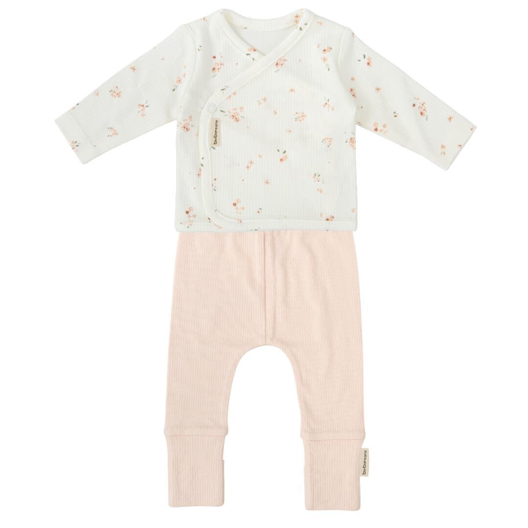 Conjunto de Jubón y Polaina Monet Rosa 0-1M - Imagen 1