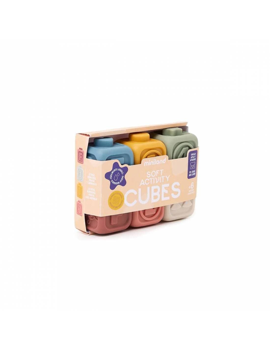 CUBOS APILABLES DE GOMA - Imagen 1
