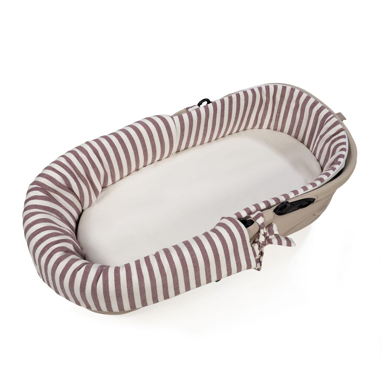 Cubre Cuco Dual + Funda Colchón Cherry Rayas - Imagen 3