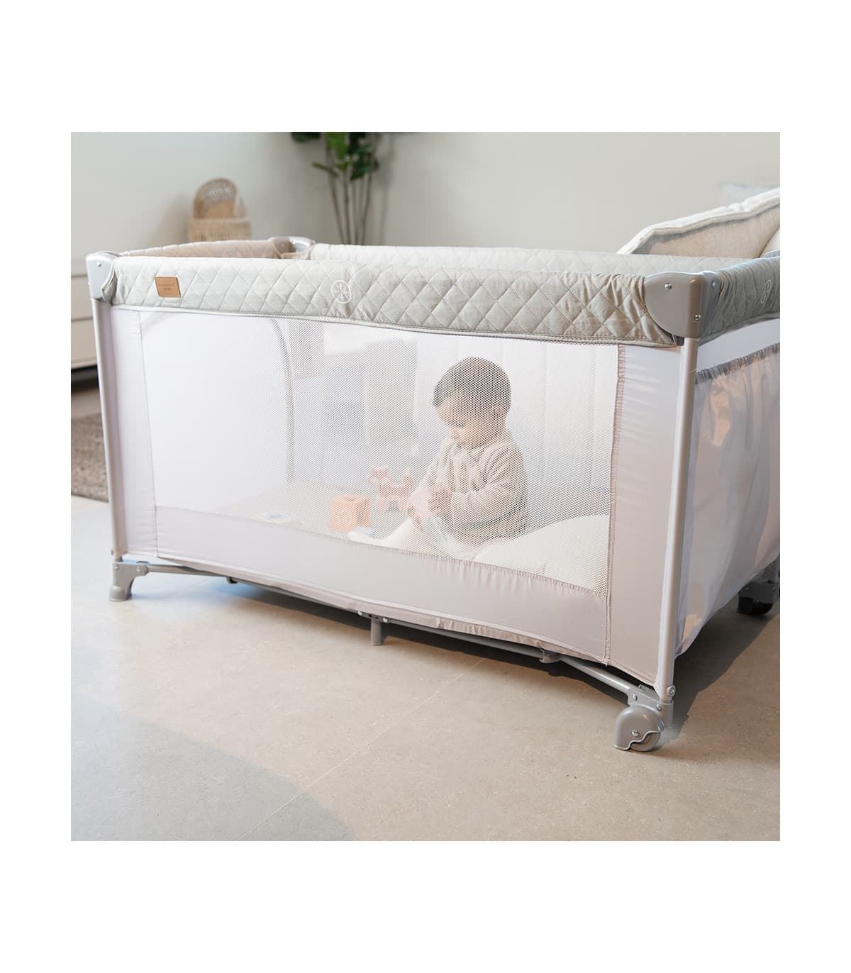 Cuna de Viaje Colecho Trend Light Grey - Imagen 12