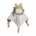 Doudou Burrito Botton Flores - Imagen 1