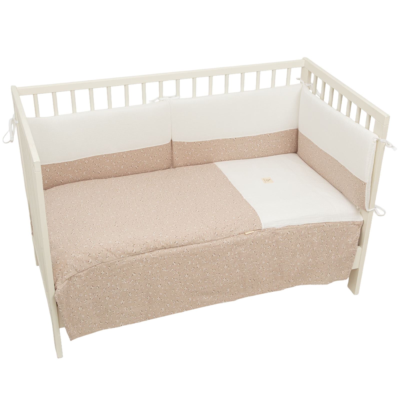 Edredón con Protector Cuna Anais Lino - Imagen 1