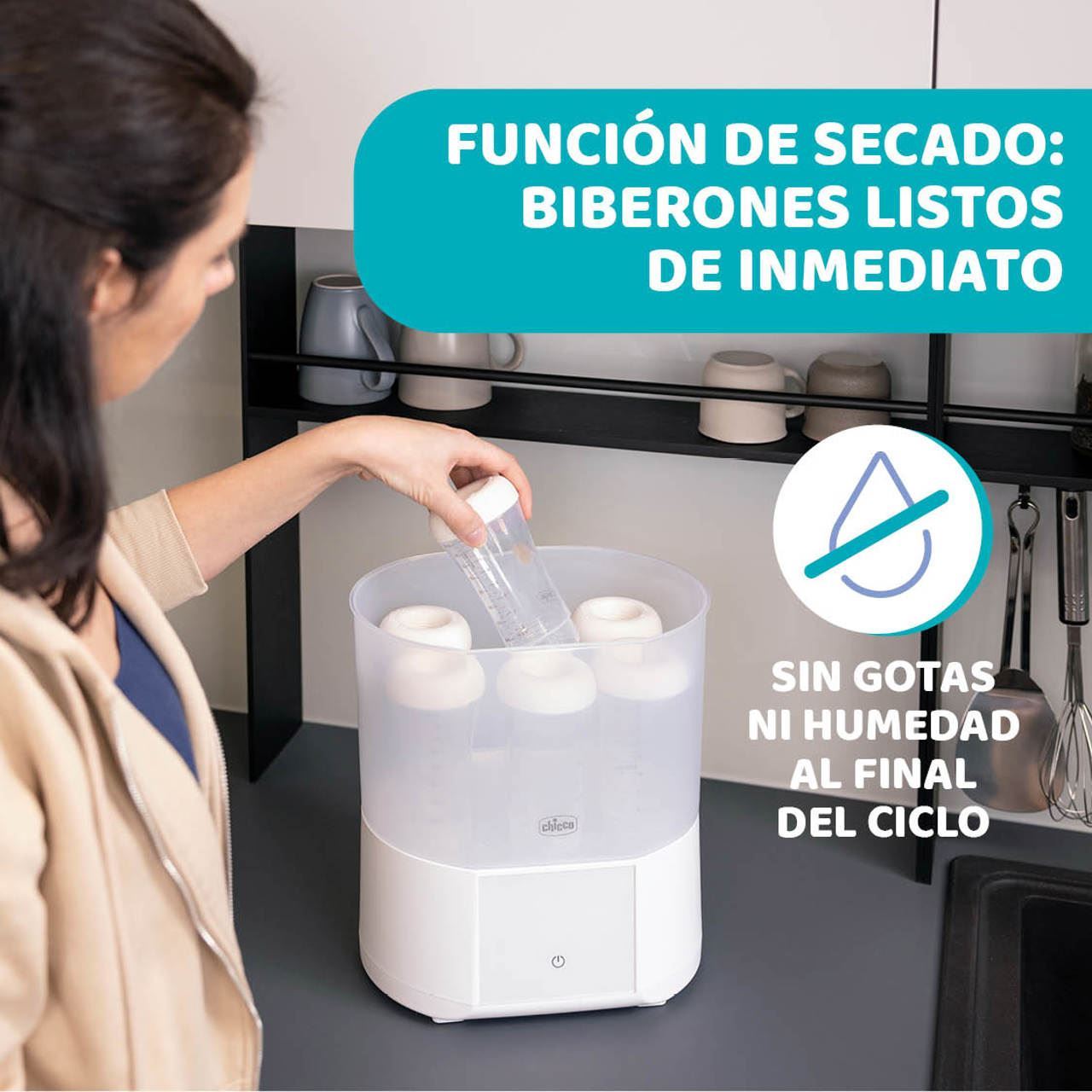 Esterilizador con Secador Chicco - Imagen 4